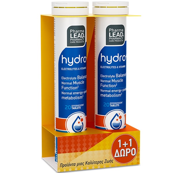 Pharmalead Hydro (electrolytes & vitamins) (1+1 free), 2x20