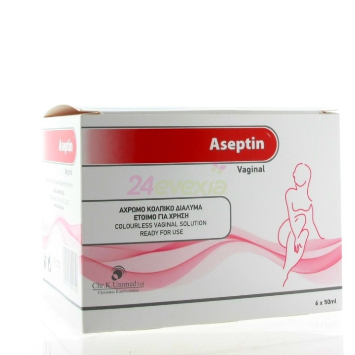 Aseptin Vaginal Solution 6X50Ml