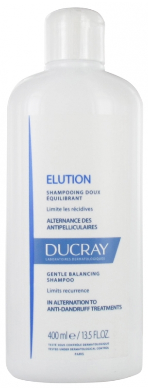 Ducray Elution Gentle Balancing Shampoo 400ml
