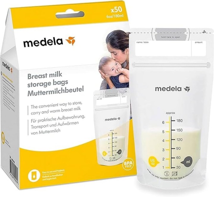 Medela Breast Milk Storage Bags 50 Pieces – breastfeeding, storage