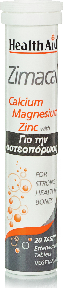 Health Aid Zimacal Calciume & Magnesium Effervescent 20 Tablets