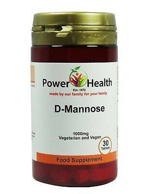 Power Health D-Mannose 1000Mg 30 Tablets