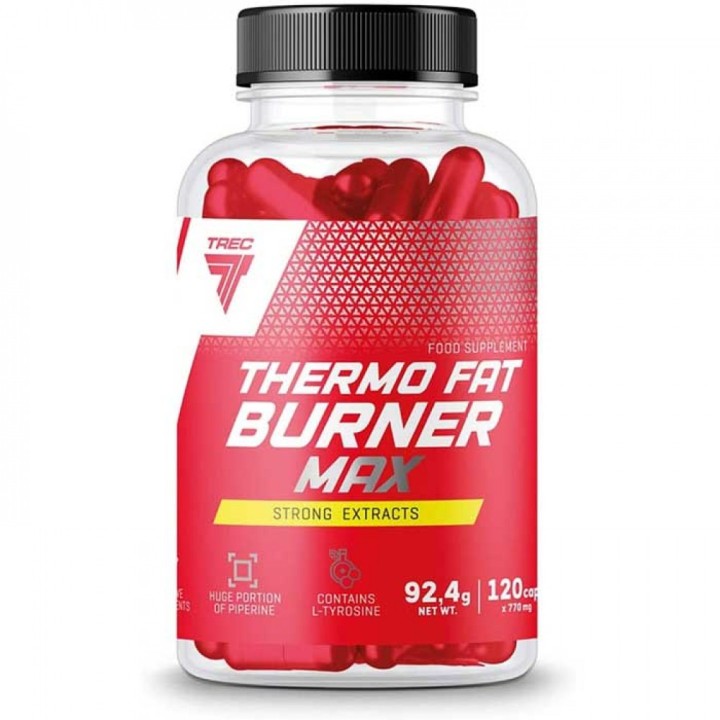 Trec Thermo Fat Burner Max Srong Extracts  120 Capsules 770Mg Each