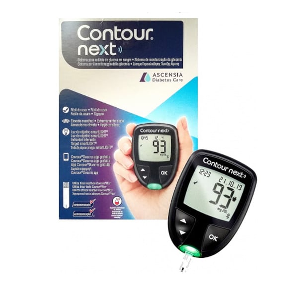 Contour Next Blood Glucose Meter Conn