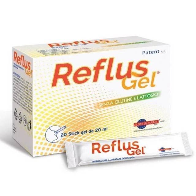 Reflus Gel Supplement For Digestive Discomforts 20 Sticks