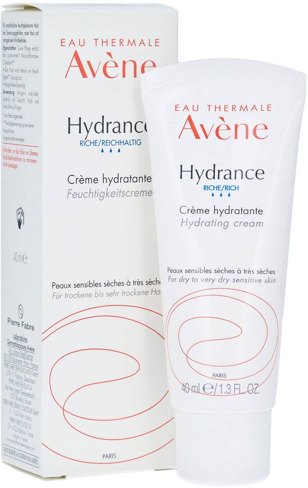 Avene Hydrance Moisturizing Face Cream Care For Dry Very Dry Sensitive Skin 40Ml