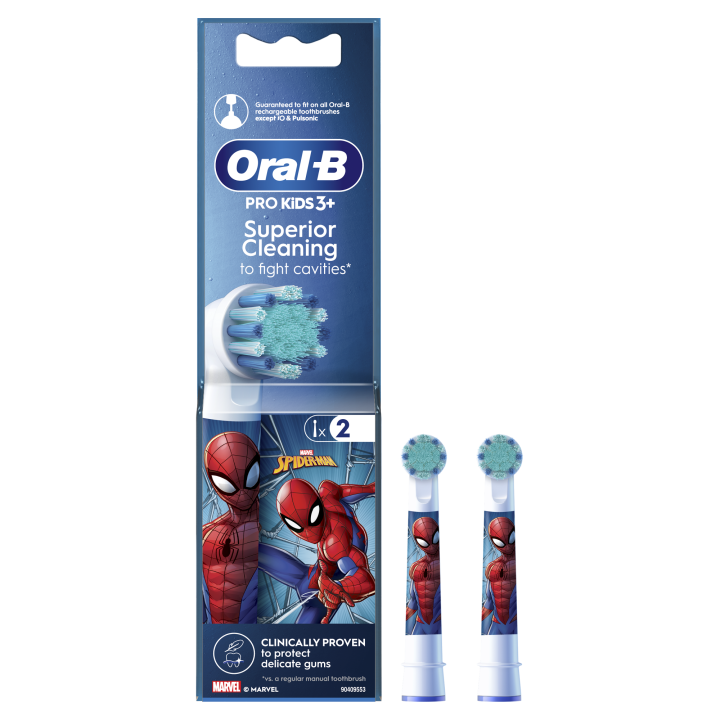 Oral B Spiderman Refills X2