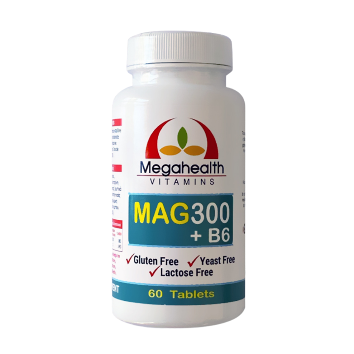 Megahealth Mag 300+B6 60 Capsules