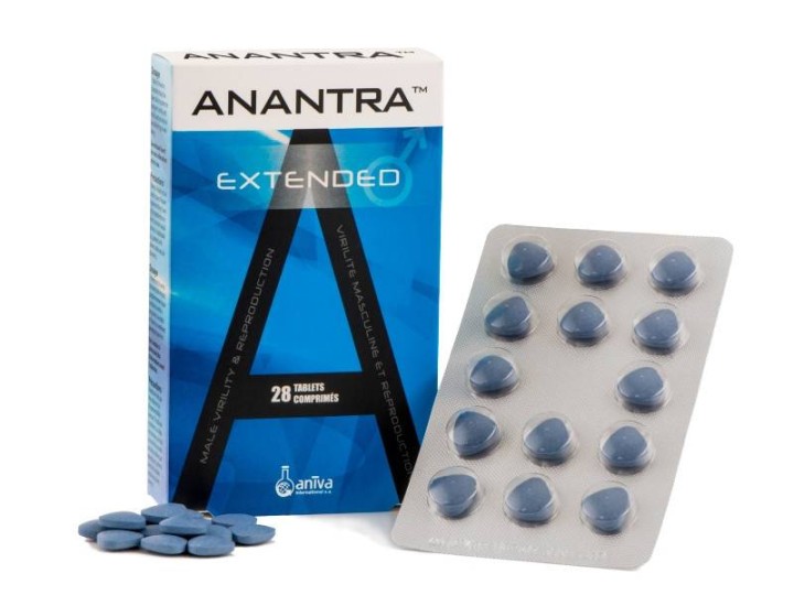 Anantra Extended The Natural Alternative For Erectile Dysfunction & Fertility Promotion 28 Tablets