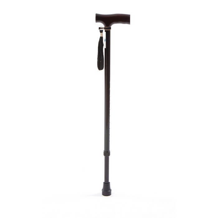 Anatomic Help 0604 Metal Walking Stick (adjustable) Color Black 77-102cm