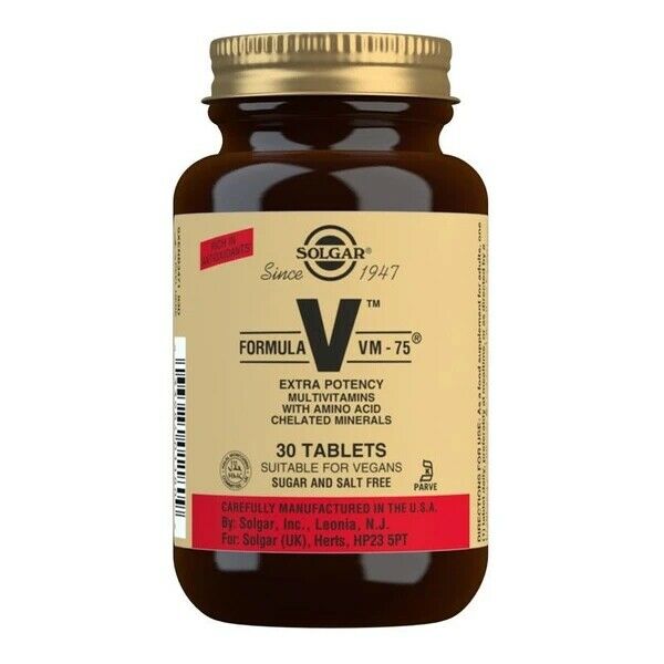 Solgar Formula Vm-75 30 Tablets