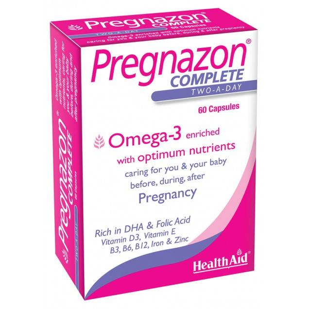 Health Aid Pregnazon Complete Krill Oil 60 Capsules