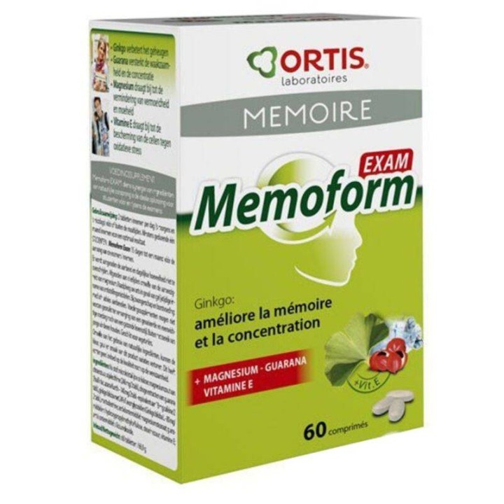 Ortis Memoform Exam 60 Tablets