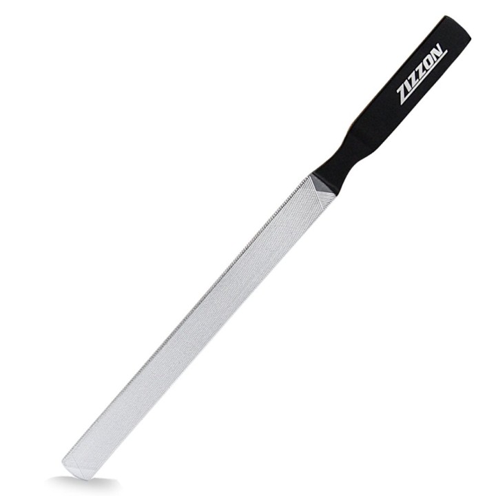 Zizzon Stainless Steel Nail File 4 Sides 7 Inch Length
