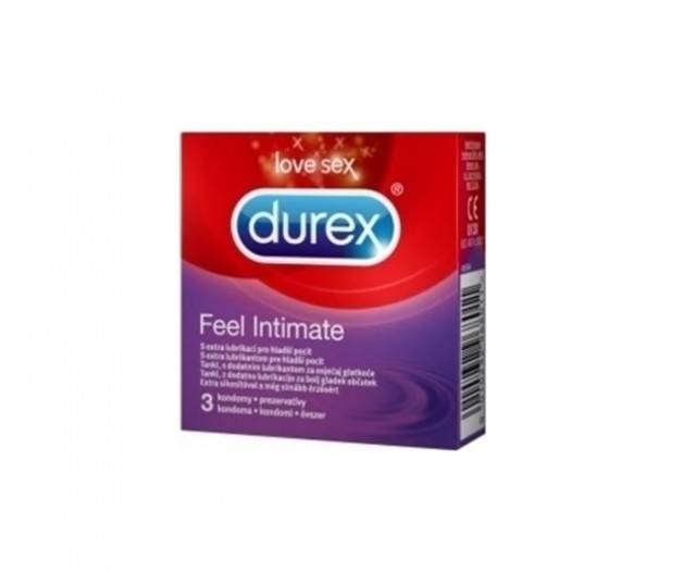 Durex Feel Intimate Condoms 3 Pieces