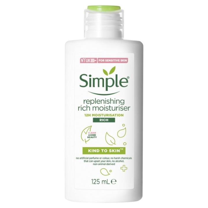 Simple Replenishing Rich Moisturizer 125Ml