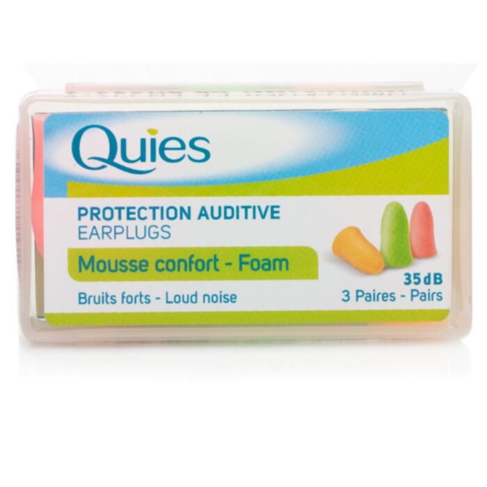 Quies Comfort Foam Ear Plugs 6