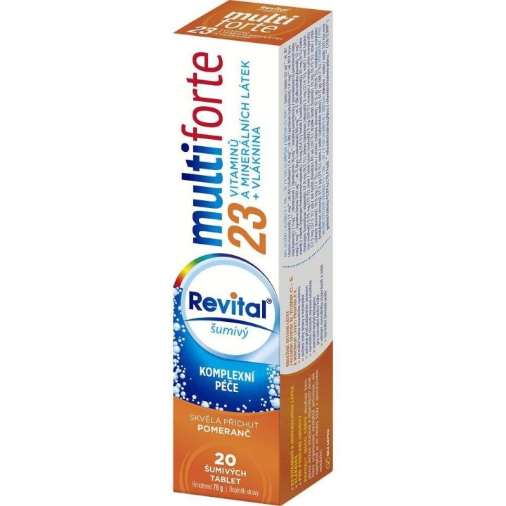 Revital Multi Forte Orange 20 Effervescent Tablets
