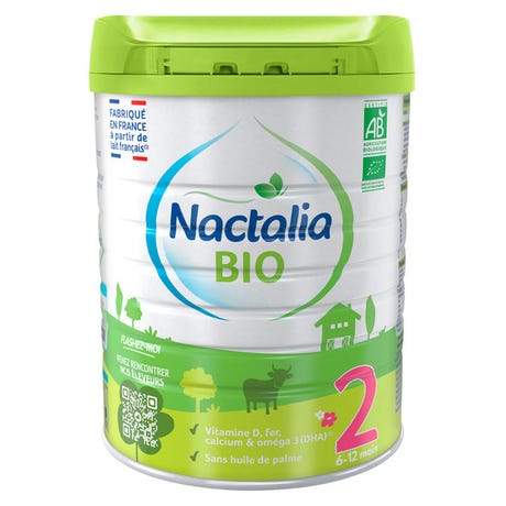 Nactalia Bio 2, Milk, 800G X 6 12M