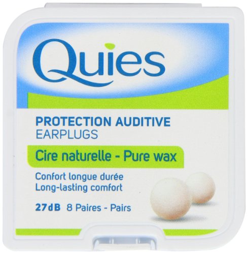 Quies Protection Auditive Pure Wax 8 X 2 Pcs