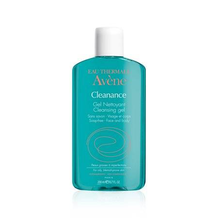 Avene Cleanance Cleansing Gel For Oily Blemish Prone Skin Face & Body 200ml