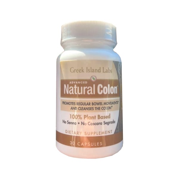 Greek Island Labs Natural Colon Capsules 30
