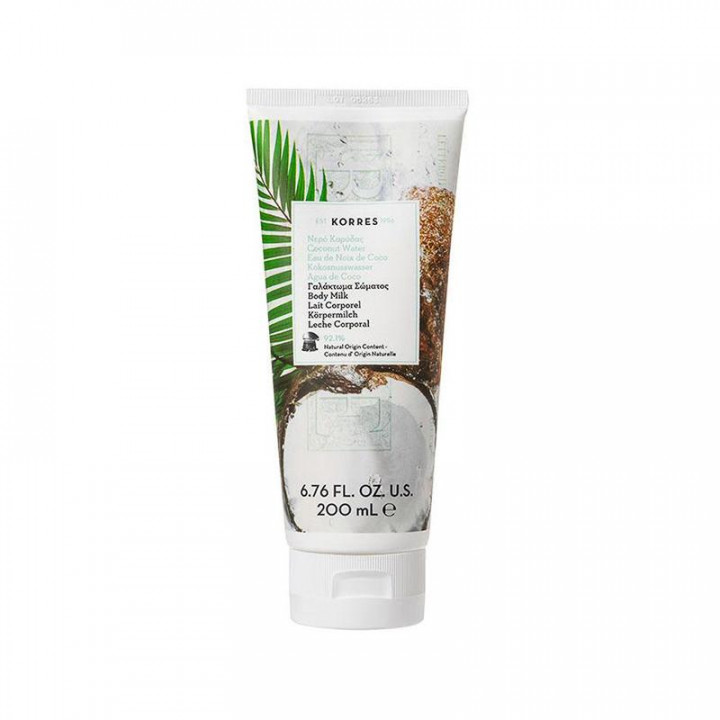 Korres Coconut Water Body Milk 200ml