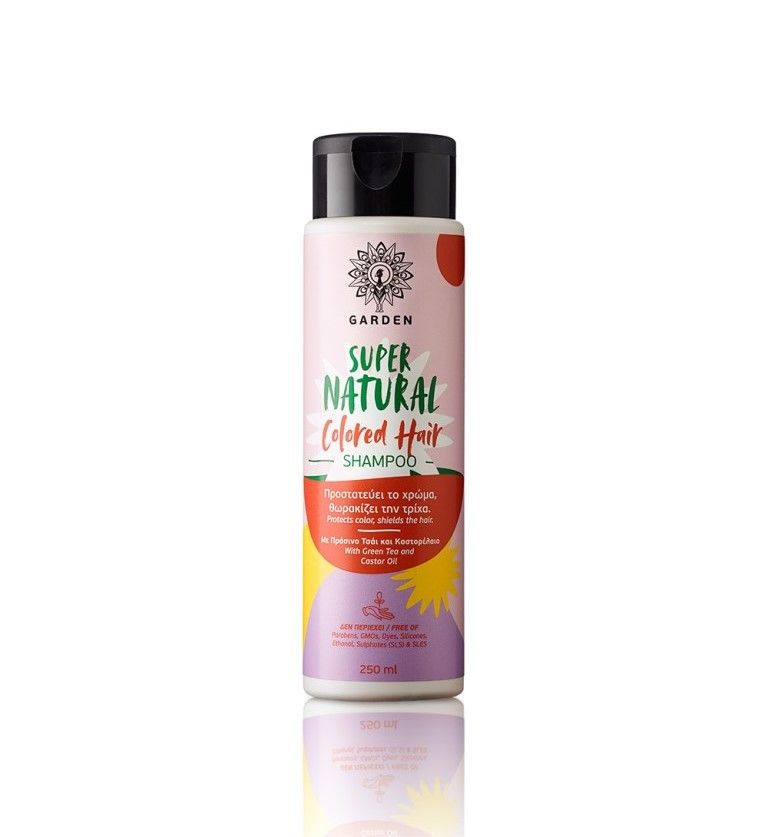 Garden Super Natural Shampoo For Colored Hair 250Ml