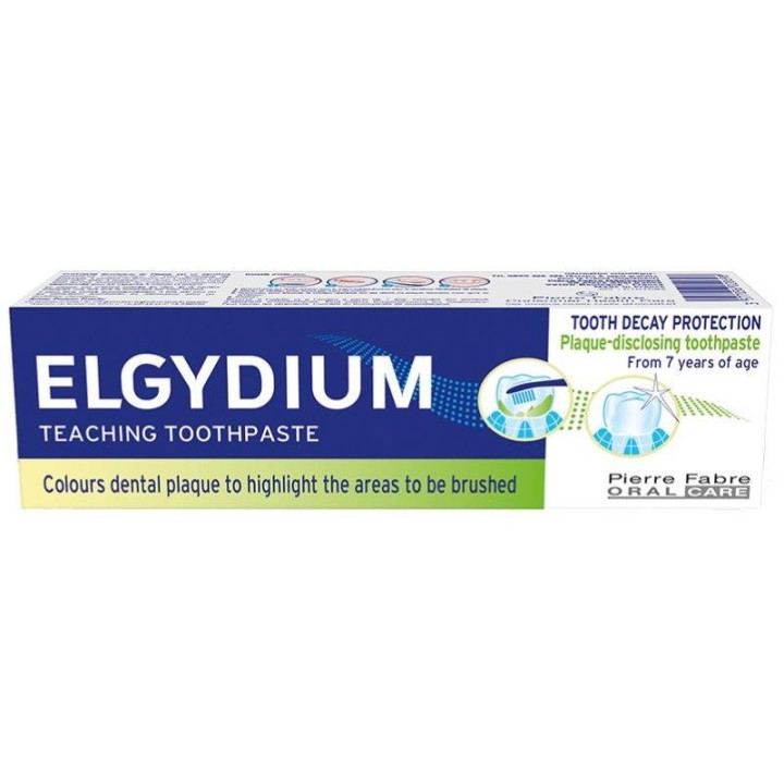 Elgydium Teaching Toothpaste Plaque Disclosing Toothpaste 50ml