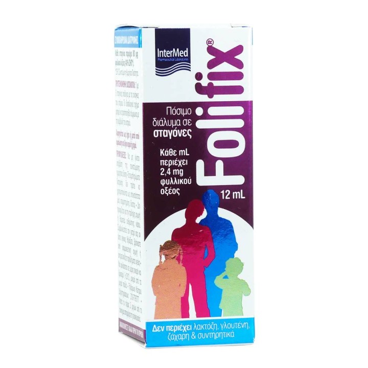 Intermed Folifix Drops Folic Acid Oral Solution 12ml