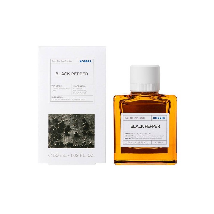 Korres Black Pepper Men Eau De Toilette 50Ml