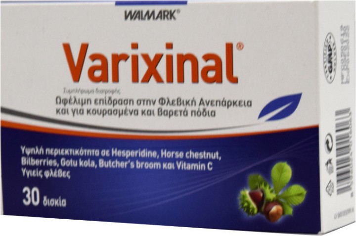 Walmark Varixinal Veins Tired Legs Hemorrhoids 30 Tabs