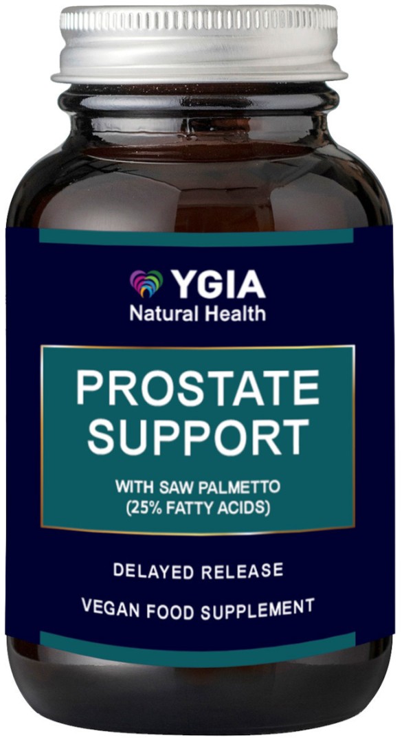 Ygia  Vegan Supplement Prostate Support Vegicaps Vegan Food Supplement 60 600Mg