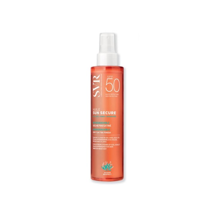 Svr Sun Secure Dry Oil Spf50 200Ml