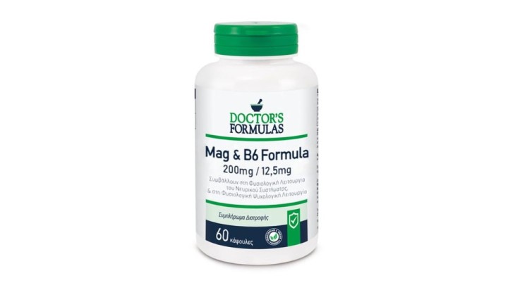 Doctors Formulas Mag200Mlg&B6 12.5Mg,60Caps