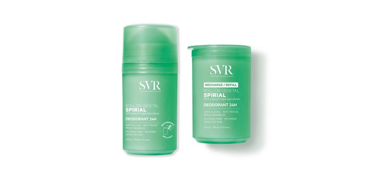SVR Set Spiral Roll-on Veg + Refill – skincare set, roll-on + refill