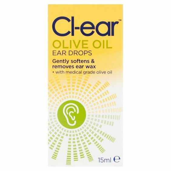 Cl Ear Olive Oil Ear Drops Gently Softens And Removes Earwax 15Ml