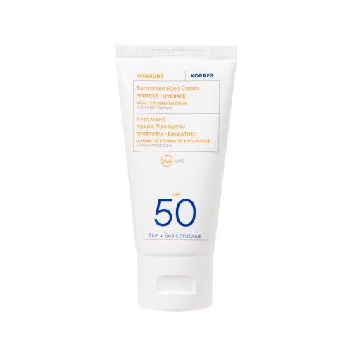 Korres Yoghurt Sunscreen Face Cream Spf50, 50Ml