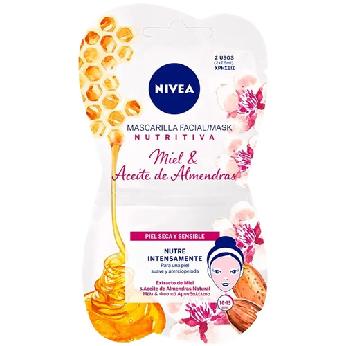 Nivea Nutritiva Honey Mask 2X7.5Ml