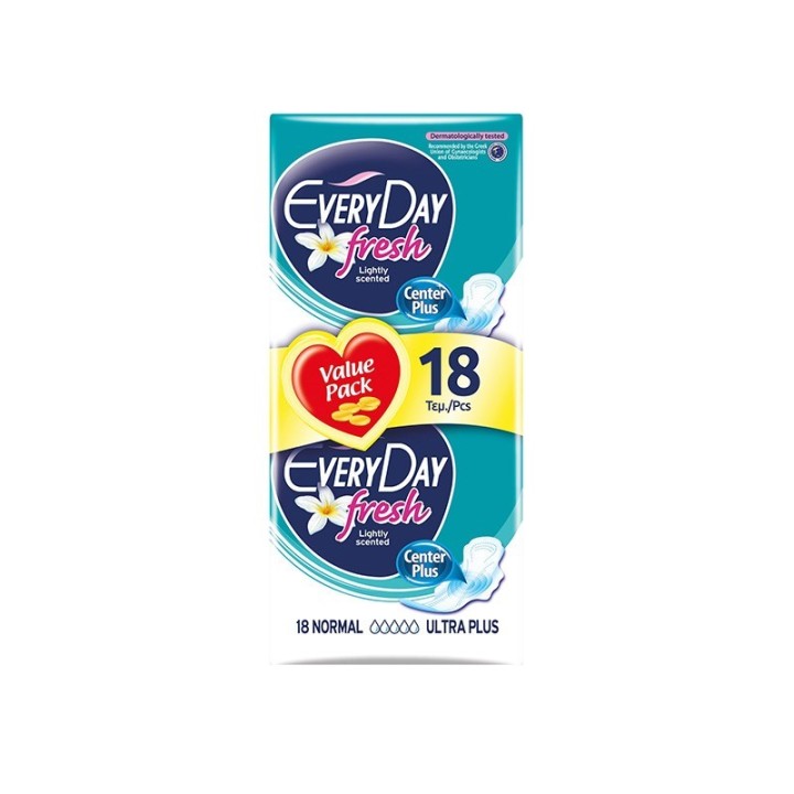 Every Day Fresh Normal Ultra Plus 18 Pieces