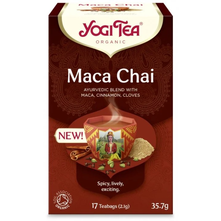 YOGI TEA MACA CHAI ORGANIC 35.7g