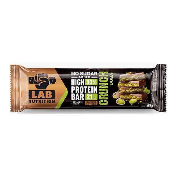 LAB NUTRITION High Protein Bar 33% Crunch Dubai 65g