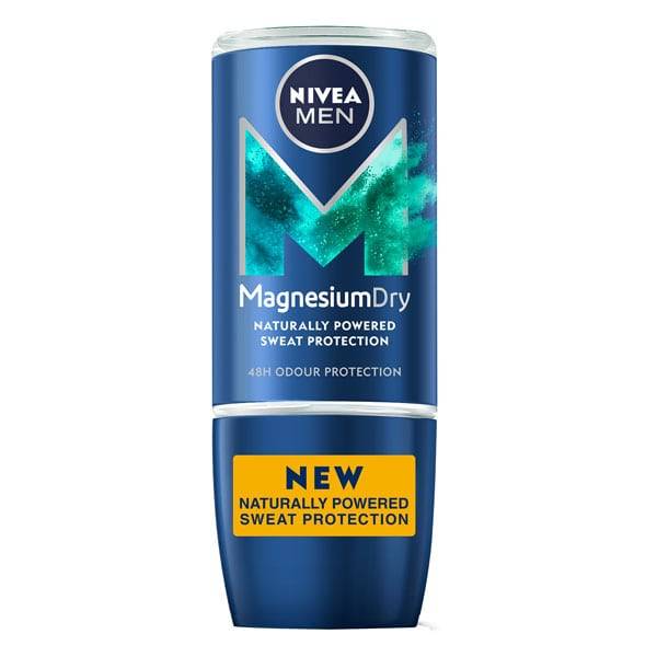 Nivea Men Magnesium Dry Roll On Body Deodorant 50Ml