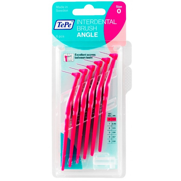 Tepe Angle Pink Blister 0.4Mm 6Pcs