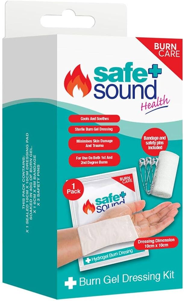 Safe + Sound Burn Plasters 5Cm X 5Pcs