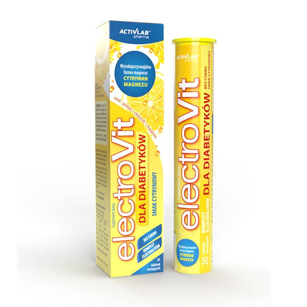 ACTIVLAB ELECTROVIT FOR DIABETICS 20 EFFERVESCENT ELECTROLYRES TABLETS