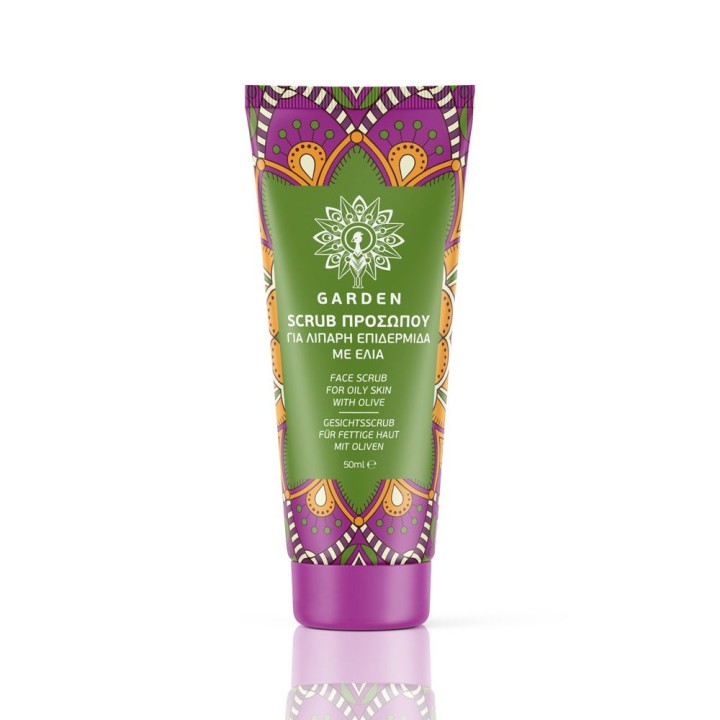 Garden Face Scrub Nourishing Olive 50Ml