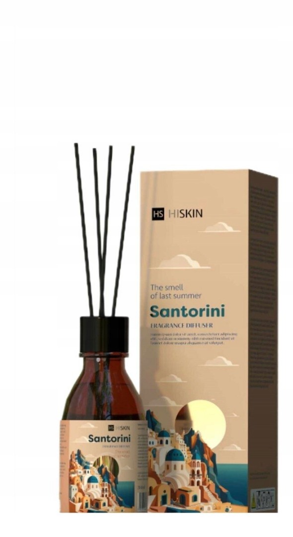 Hiskin Santorini Diffuser – Premium Home Fragrance Inspired by the Greek Islands