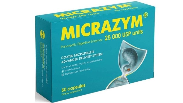 Avva Micrazym Pancreatric Enzymes 25.000iu,20caps