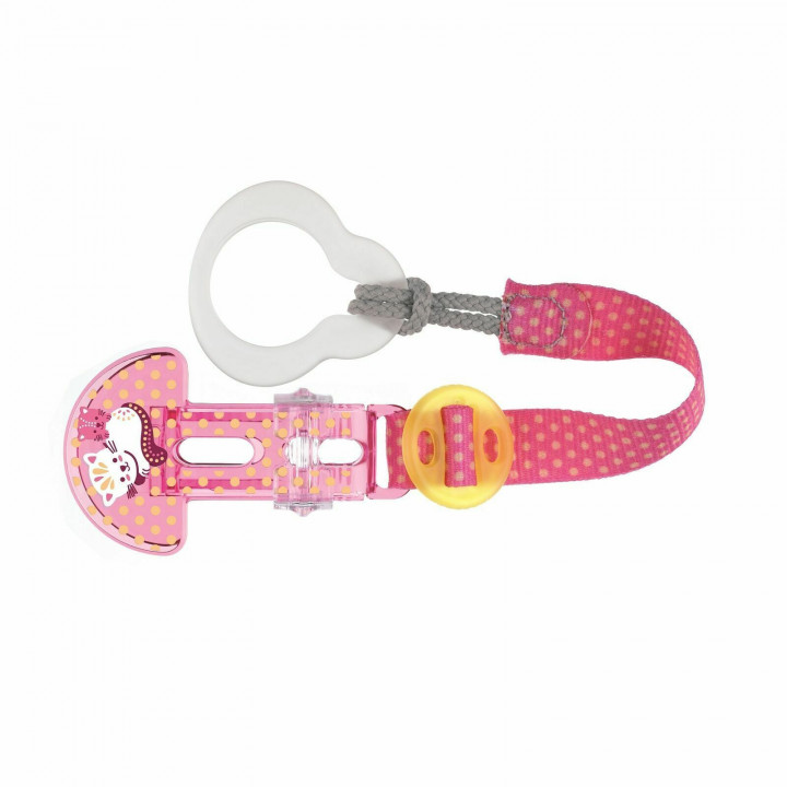Mam Soother Clip It & Cover Pink